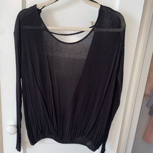 Free People crisscross top